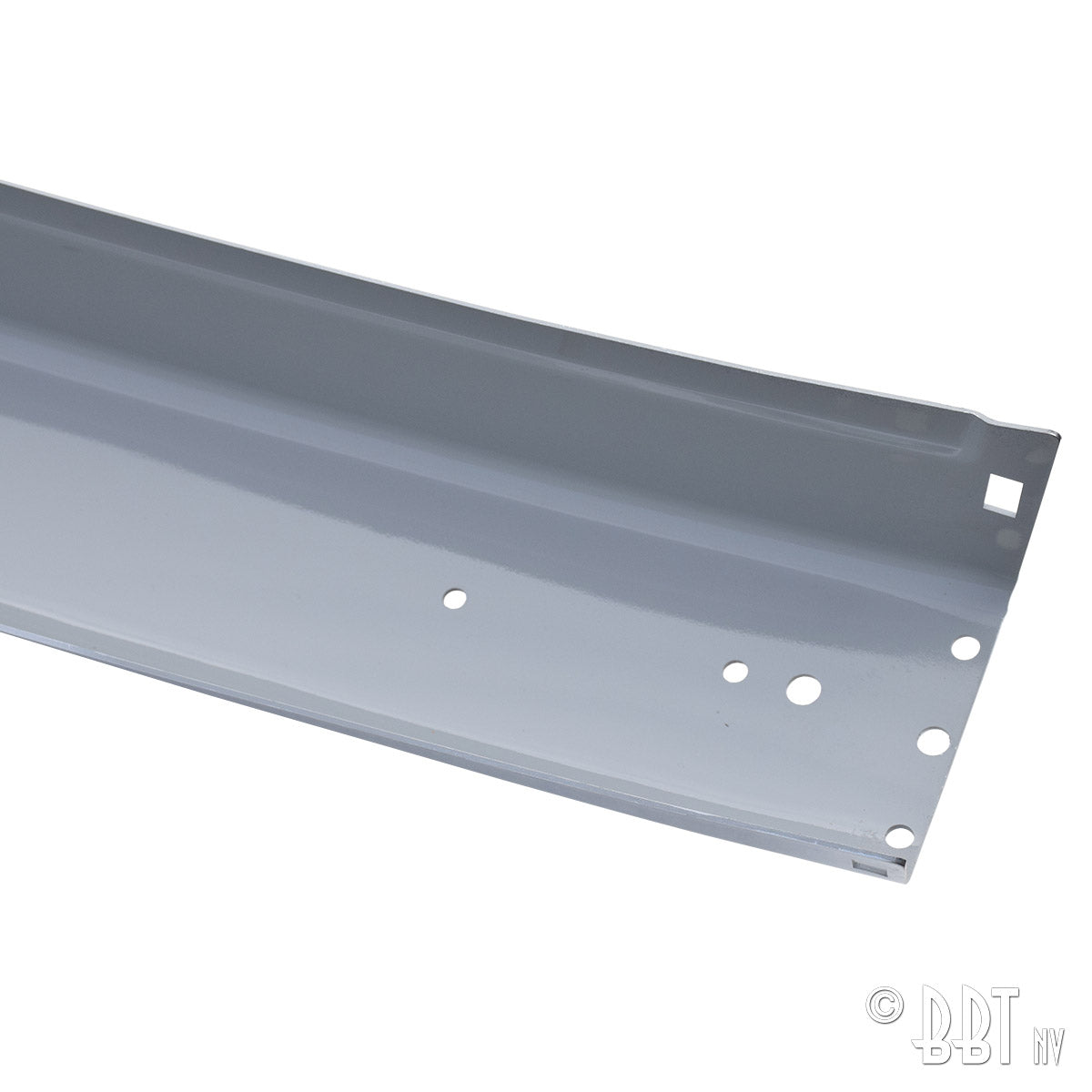 Bumper voor, chroom met bumperrubber detail — T3