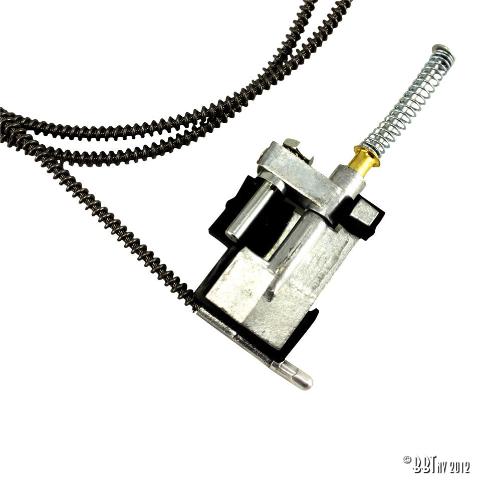 Schuifdak kabel, links detail — Kever