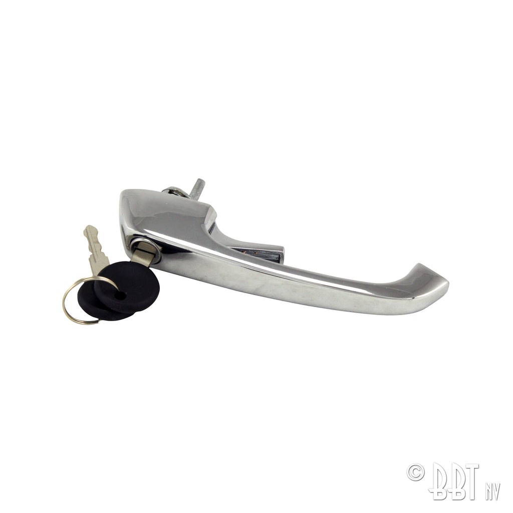 Deurklink met sleutels, chroom, per stuk voor T2 — VintageDub