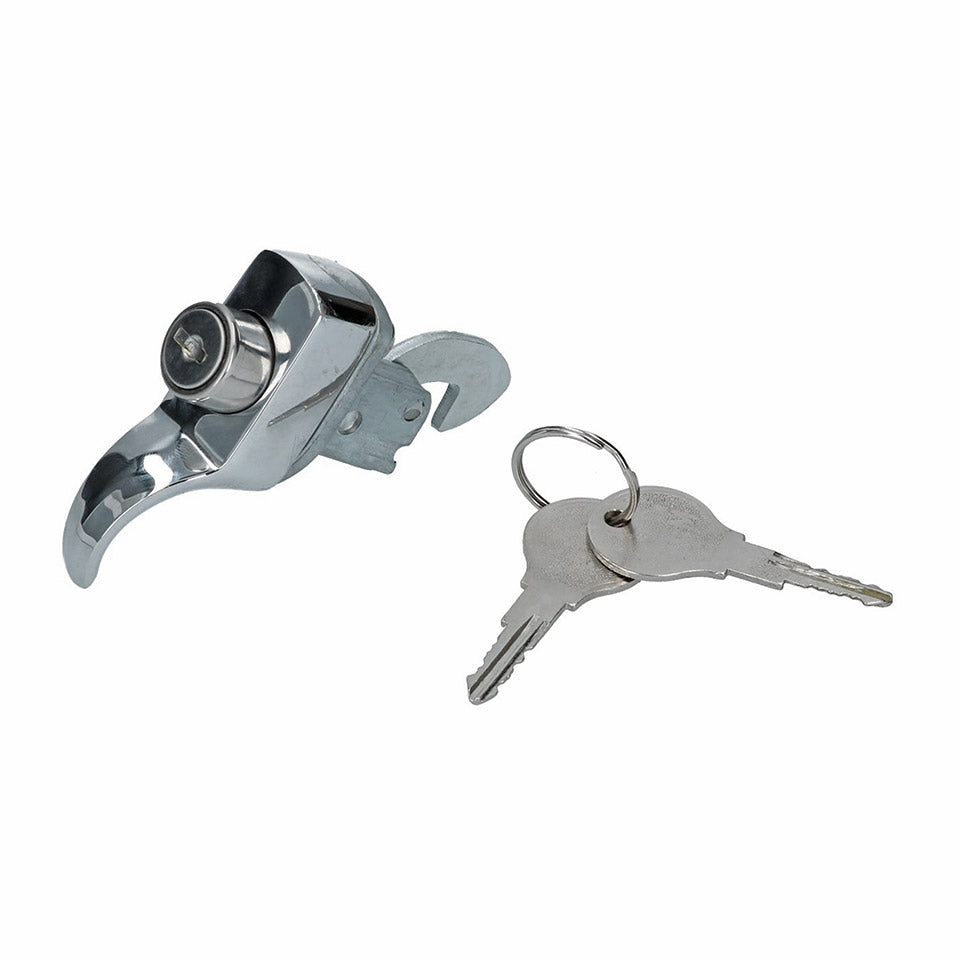 Motorklepslot met sleutel - Chroom TQ voor T1, Kever — VintageDub