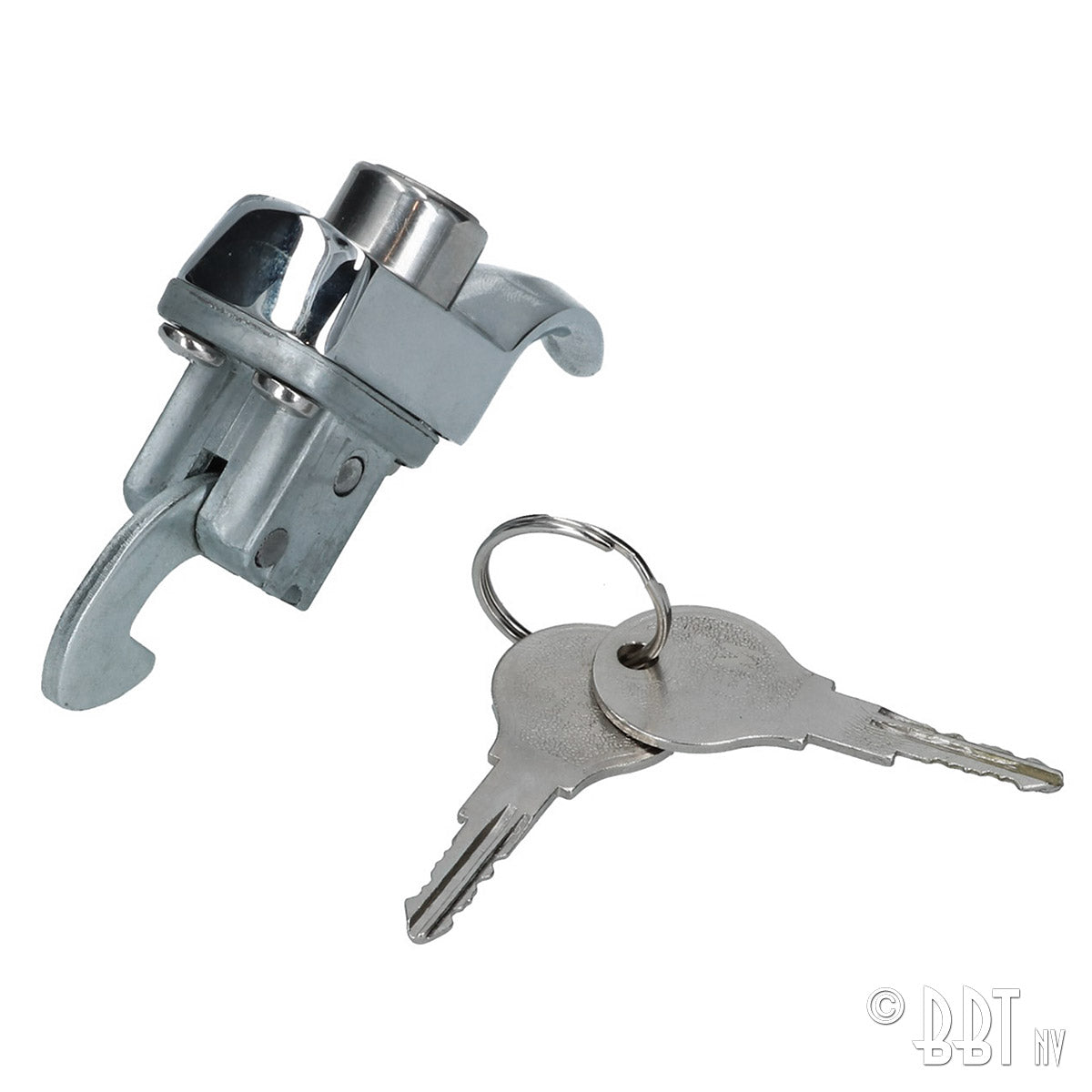 Motorklepslot met sleutel - Chroom TQ detail — T1, Kever