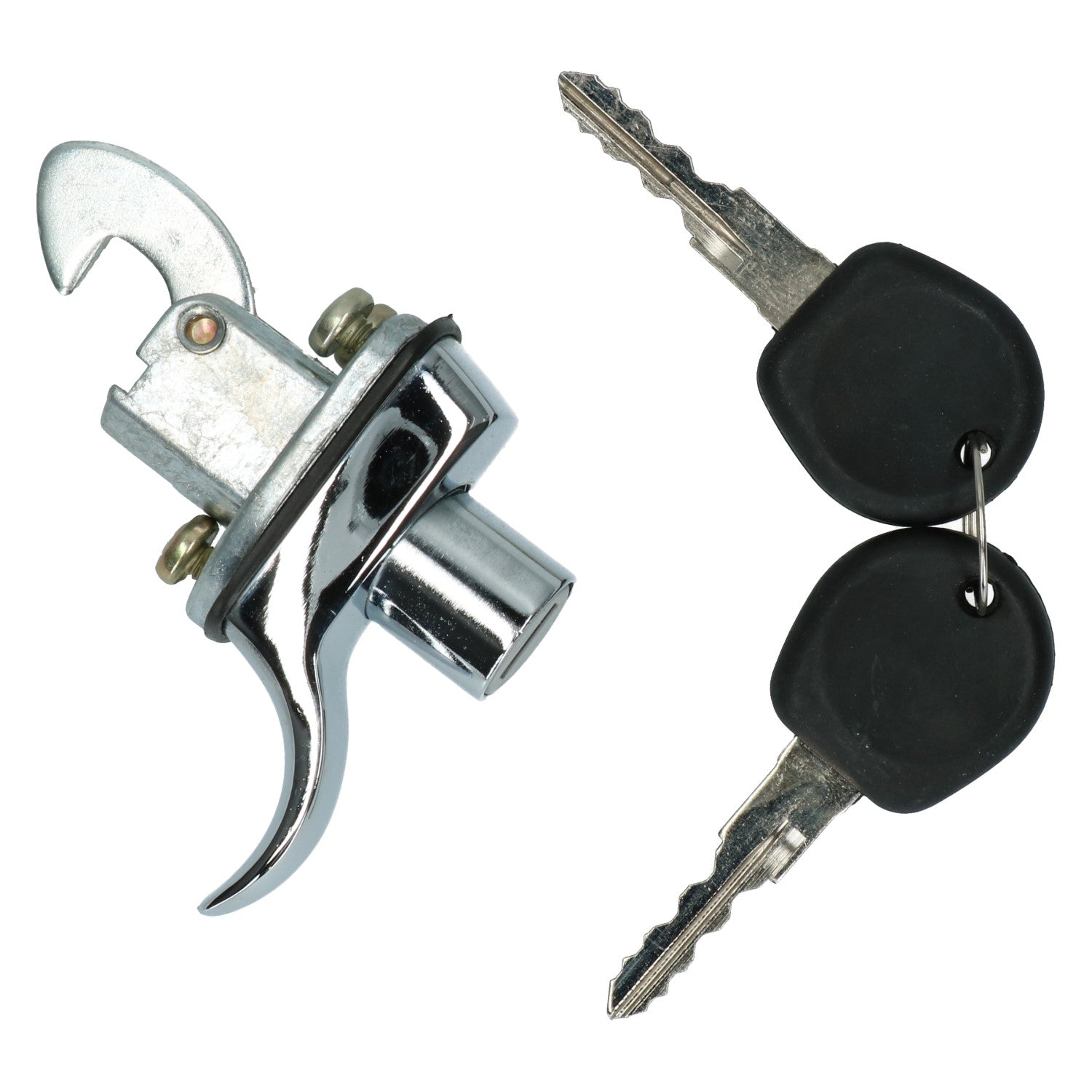 Motorklepslot - chroom detail — T1, Kever