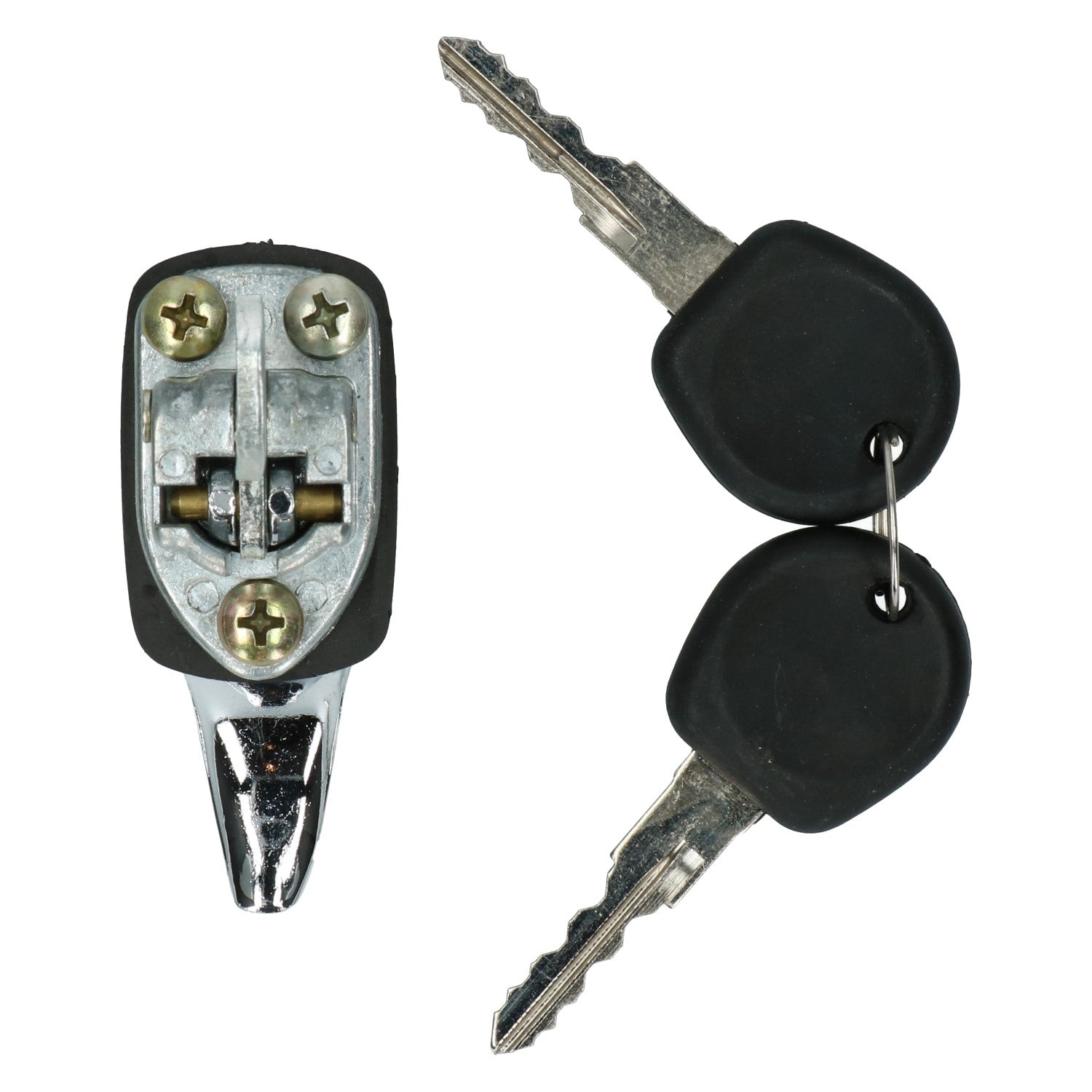 Motorklepslot - chroom detail — T1, Kever
