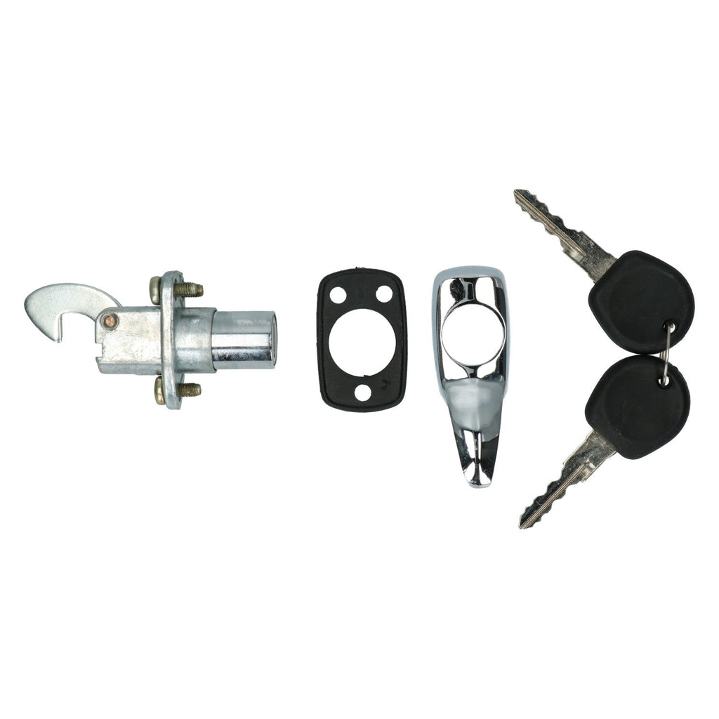 Motorklepslot - chroom detail — T1, Kever