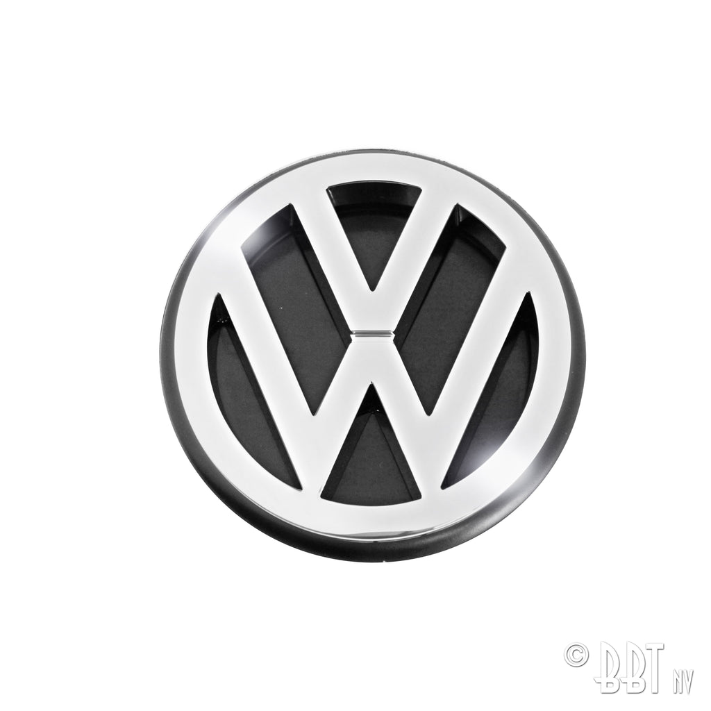 Embleem VW achteraan chroom - 100mm (orgineel) voor T3 — VintageDub
