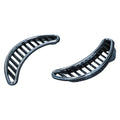 Ventilatieroosters achter zijruit Zwart/RVS verchroomd voor Kever — VintageDub