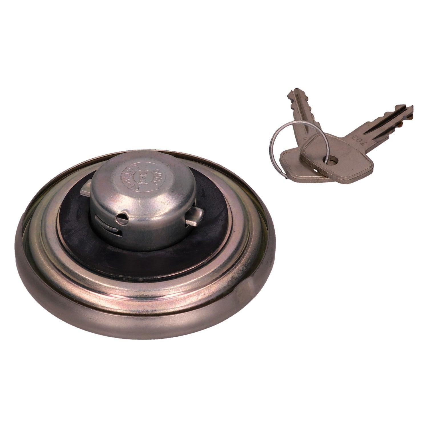 Benzinedop met slot, OEM detail — T2