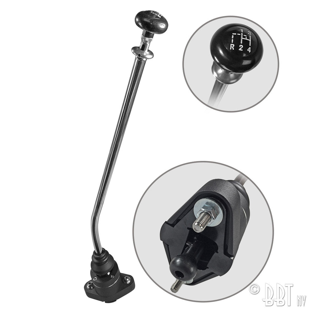 Classic quick shifter, Inox voor T2 — VintageDub