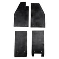 Vloermatten set rubber zwart, LHD voor Kever — VintageDub