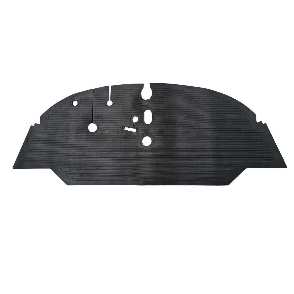 Rubber vloermat vooraan LHD (zwart) voor T1 — VintageDub