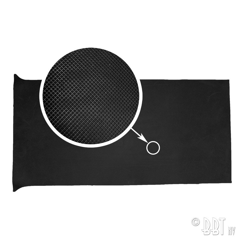 Rubber mat tussen voorste stoelen (zwart) voor T1 — VintageDub