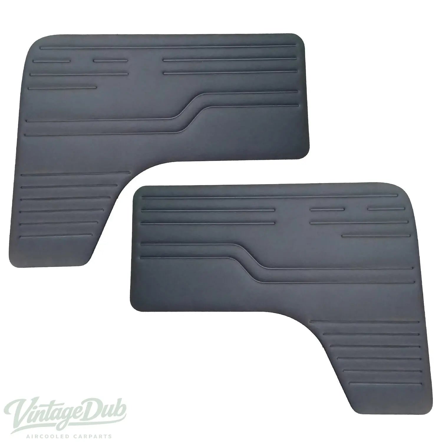 VW T2 Deurpanelen zwart Z-lijnen set — VintageDub