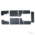 VW T3 binnenpanelen, zwart, 9-delig — VintageDub