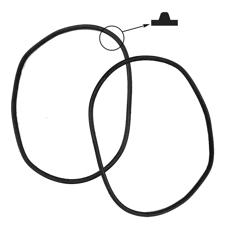 Rubber tussen spatbord en koplamp voor T1, Kever — VintageDub