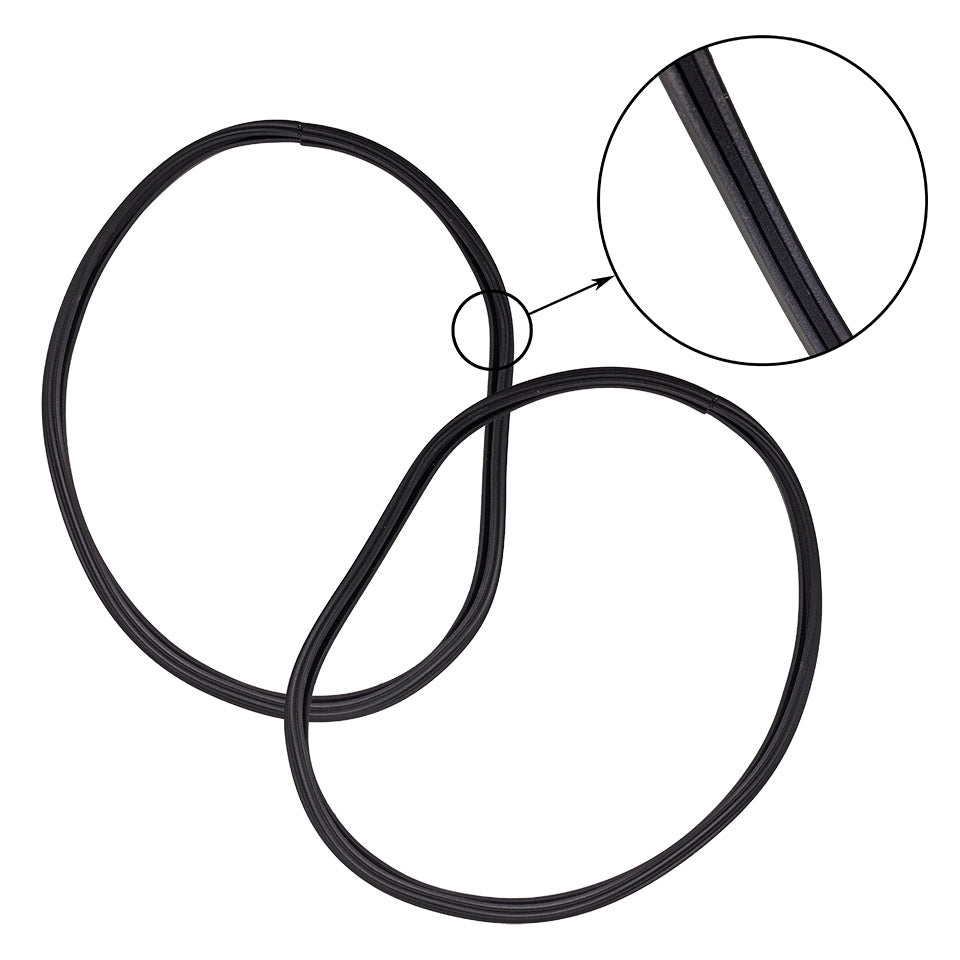 Rubber rond koplampglas voor KG — VintageDub