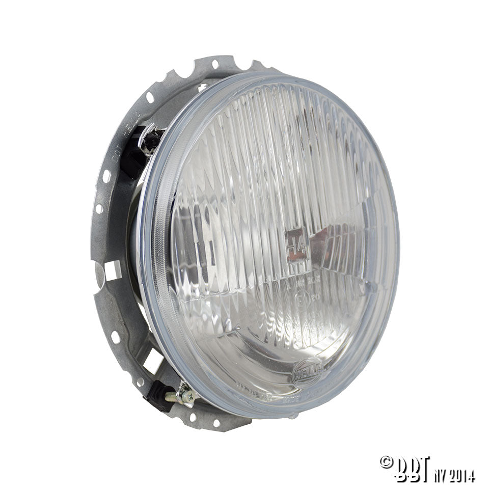 Koplampunit H4, Met E-keuring, Hella voor T2, Kever, KG — VintageDub