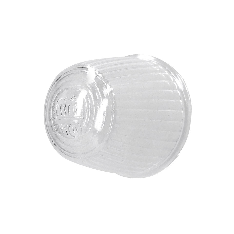 Knipperlichtglas vooraan rond wit - TQ voor KG — VintageDub