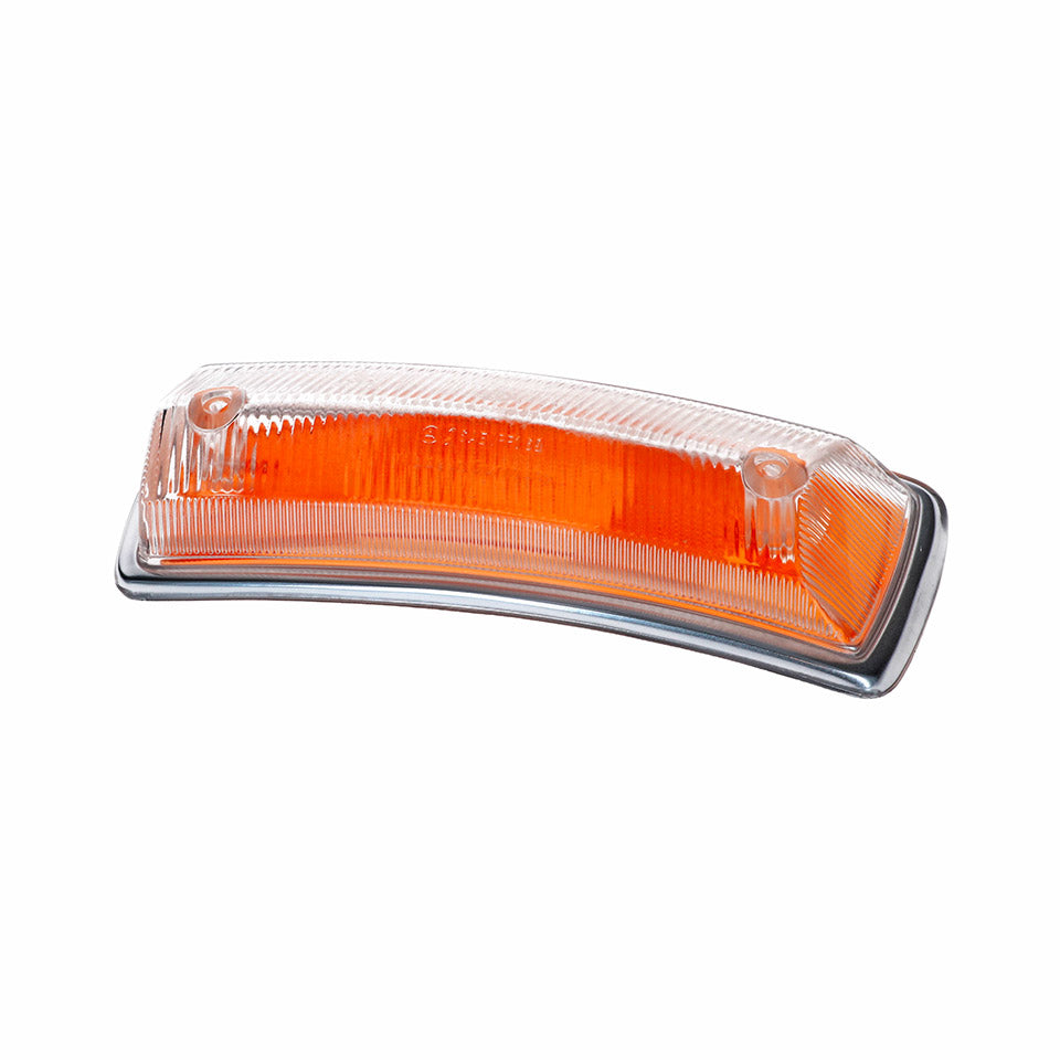 Knipperlichtglas links - wit/oranje met E-keuring voor T2 — VintageDub