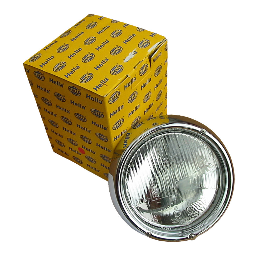 Koplamp Duplo (P45t) met ring - Hella (Eur) voor T2, Kever — VintageDub