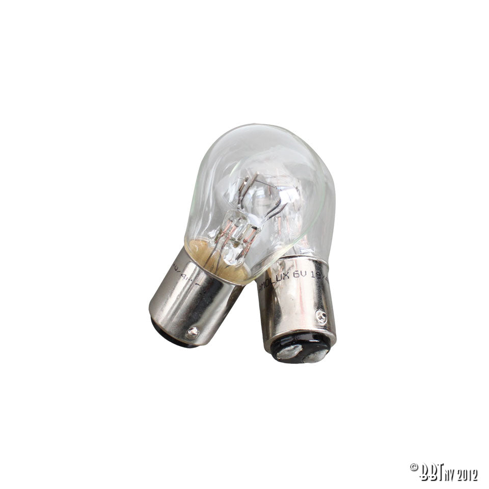 Lamp, 6V 18/5W voor T1, Kever, KG — VintageDub