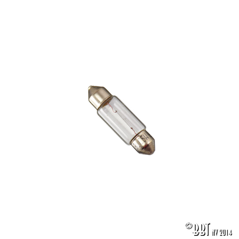 Buislamp, 6V 5W (38mm) voor T1, T2, Kever, KG — VintageDub