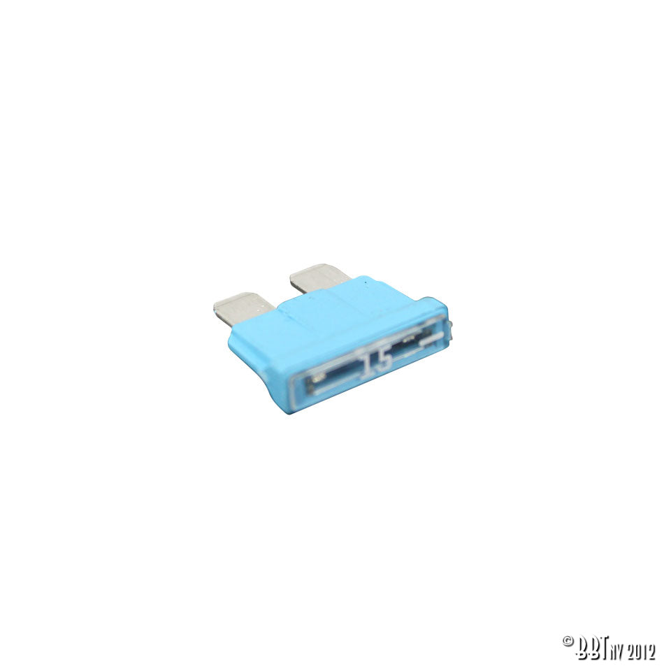 Steekzekering 15A (licht blauw) — VintageDub