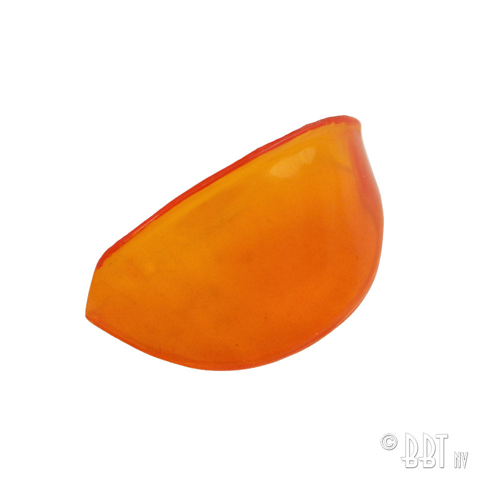 Lens stoplicht nummerplaatverlichting (binnenste), oranje voor Kever — VintageDub