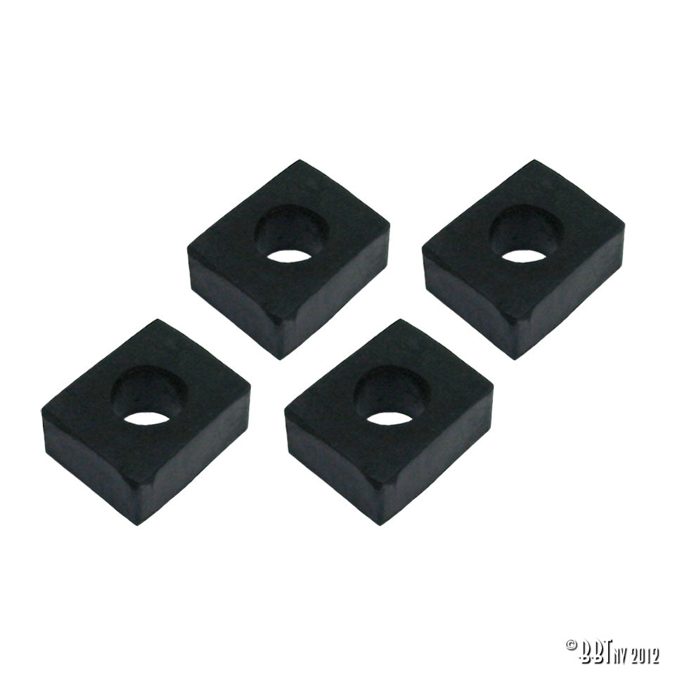 Rubber tussen koetswerk & chassis, 17mm voor Kever, KG — VintageDub