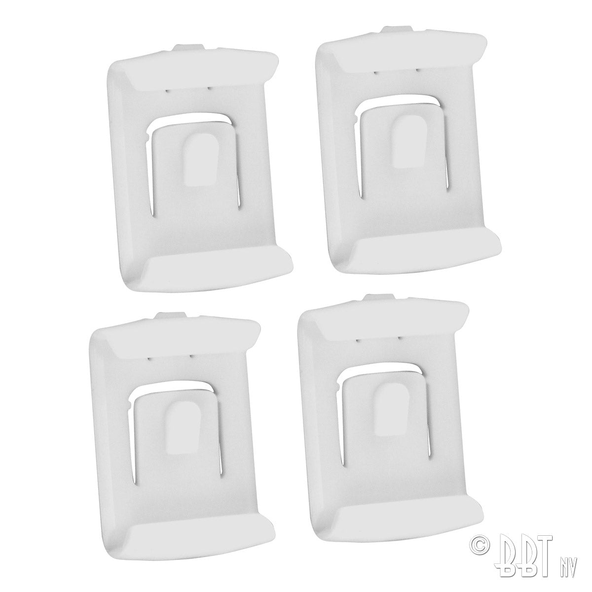 Stoelrailgeleiding achter 3 punts montage, per 4 stuks (2 stoelen) voor Kever — VintageDub