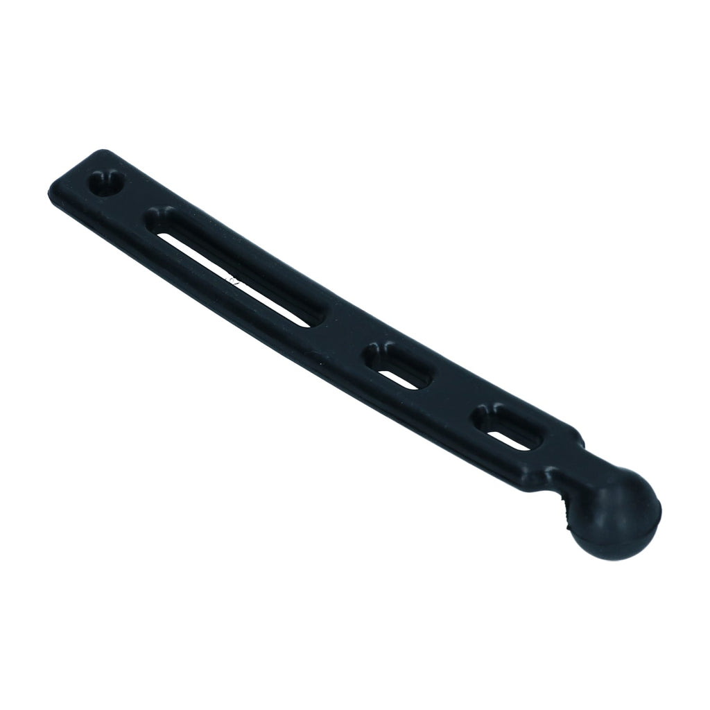 Rubberstrap achterstoel (16cm), zwart detail — Kever