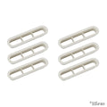 Ventilatiegrilles hemel achteraan, wit voor Kever — VintageDub