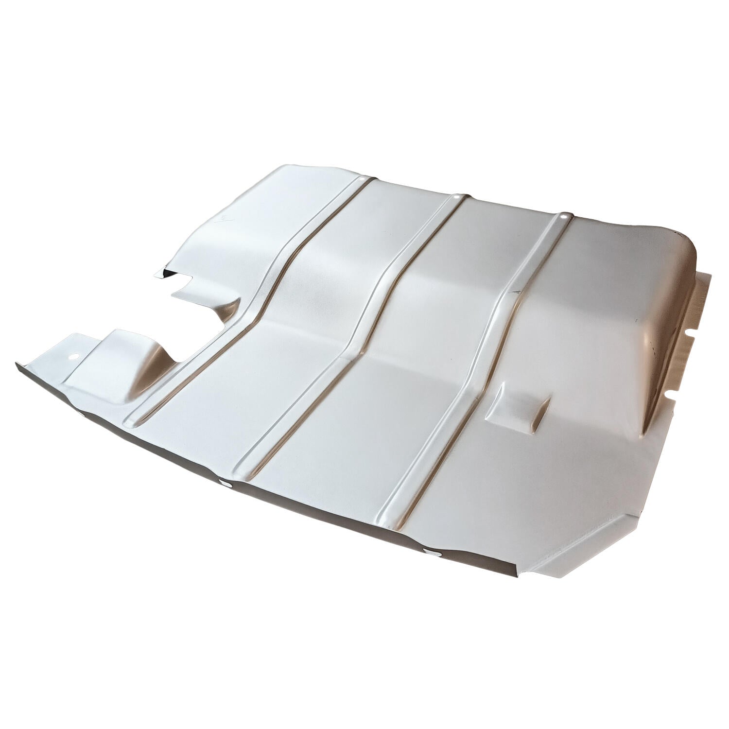 Afdekplaat onder pedalen detail — T1