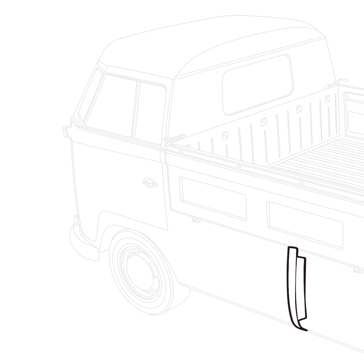 C stijl Pick-up detail — T1