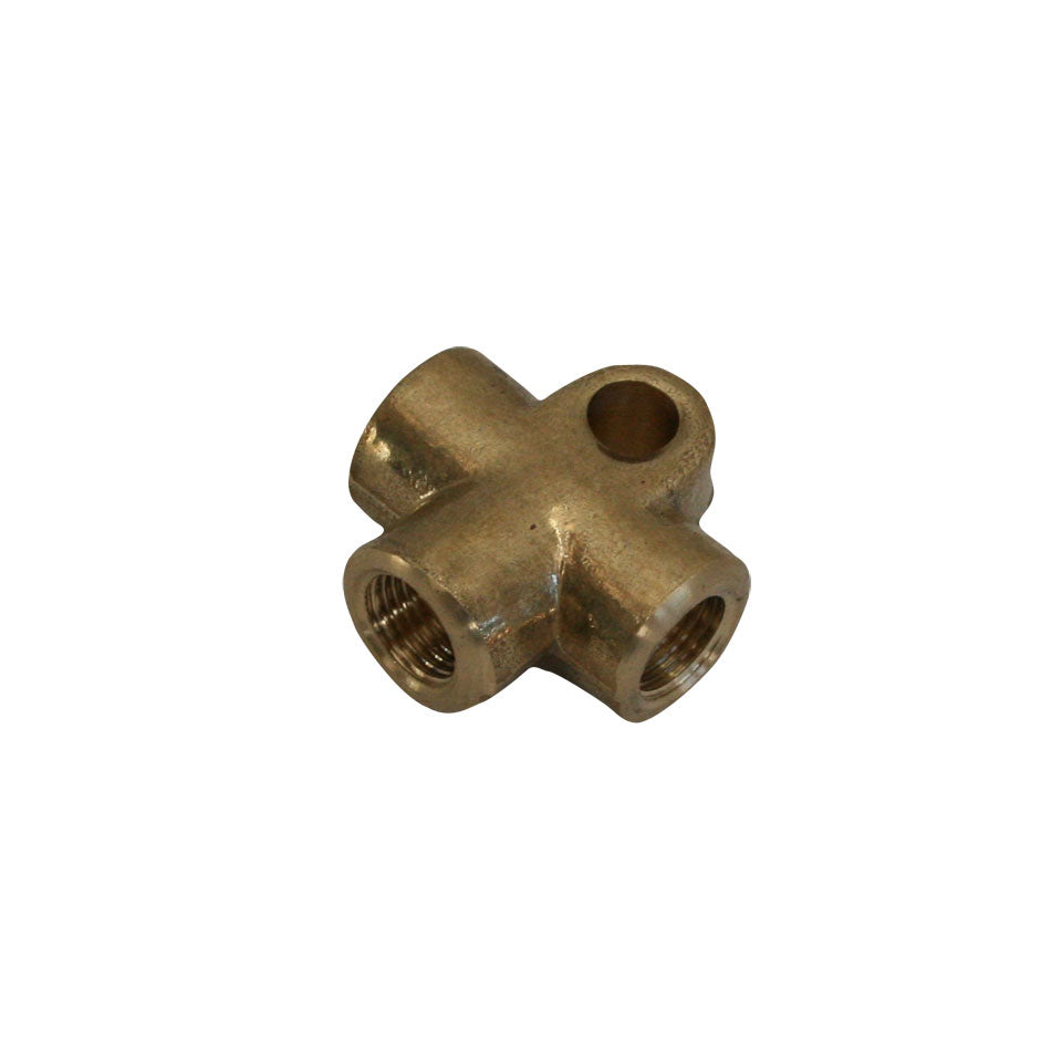 T-stuk voor metalen remleiding detail — T1, T2, Kever, KG
