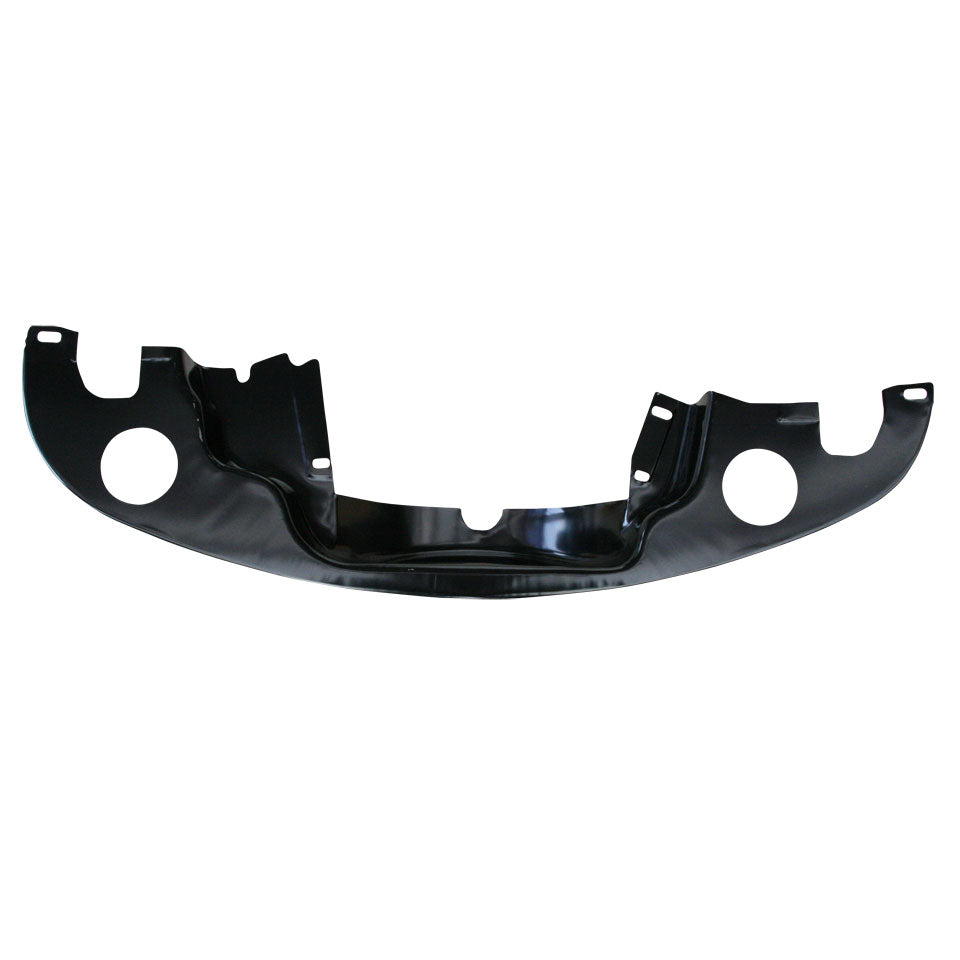 Plaat achter motor,, met verwarming / voorverwarming (zwart) detail — T1, T2, Kever, KG