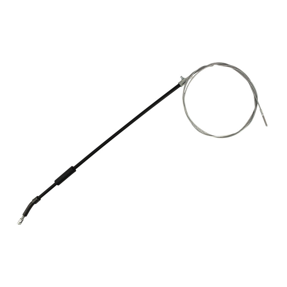 Handremkabel, telescoopschokdempers detail — Kever