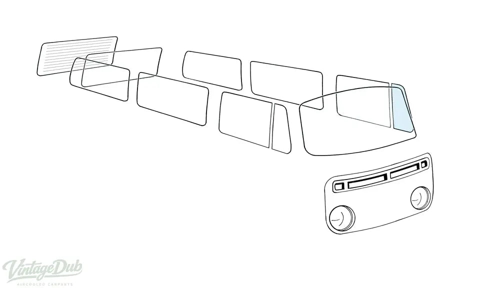 Tochtruit open, links detail — T2