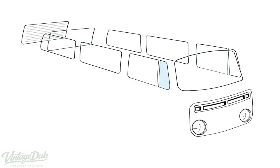 Tochtruit open, rechts detail — T2