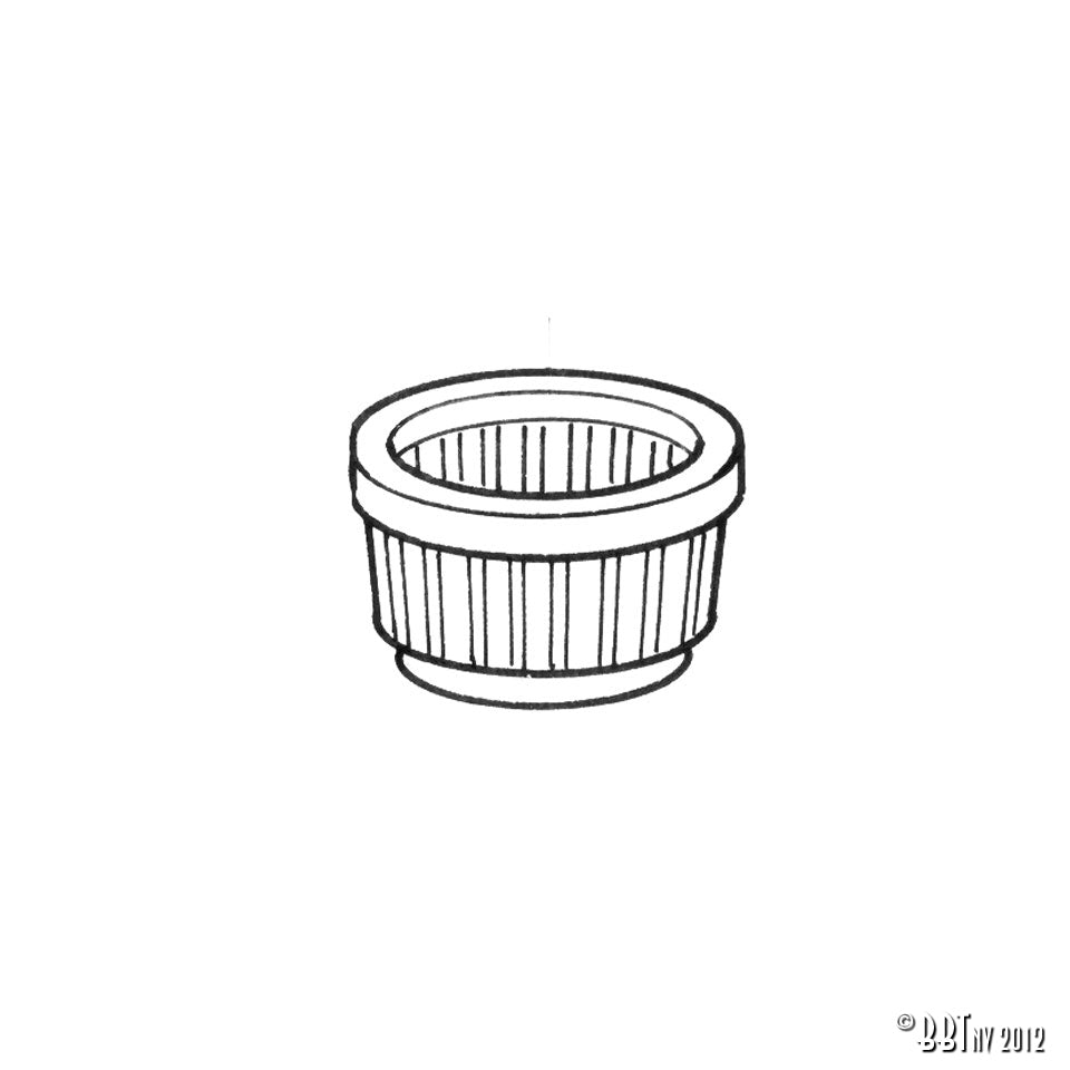Stuurkolom lager bus (kunststof) voor Kever, KG — VintageDub