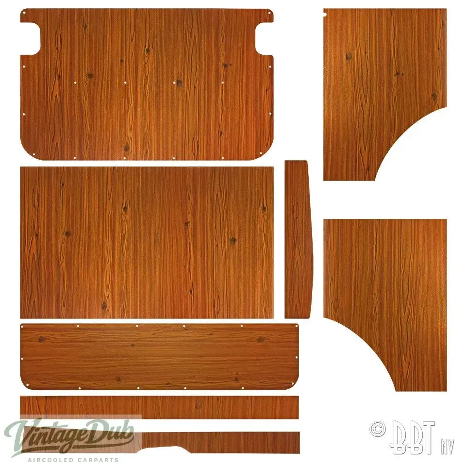 VW T2 Westfalia Helsinki interieur panelen (8 stuks) — VintageDub
