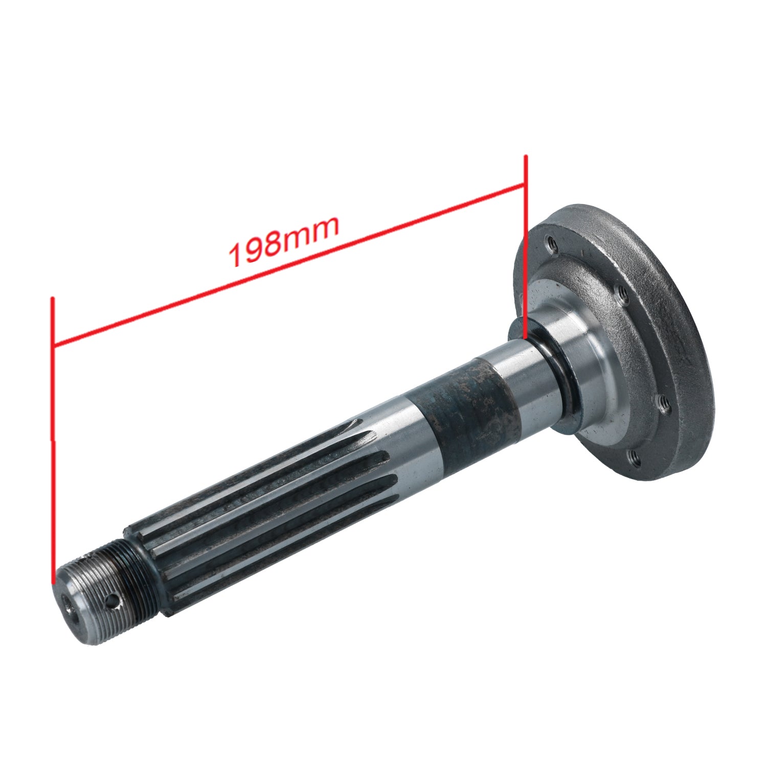 Steekas achter IRS 198mm detail — T2 Bus