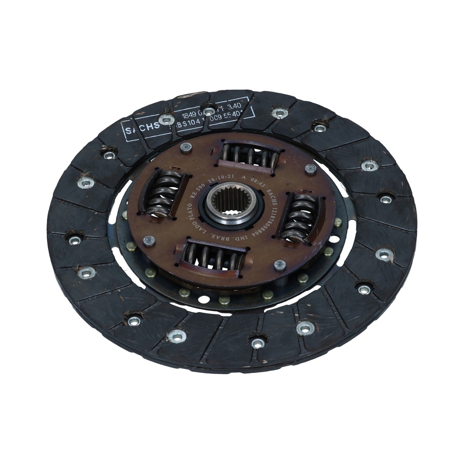 Koppelingsplaat 200mm voor T1, T2, Kever, KG — VintageDub
