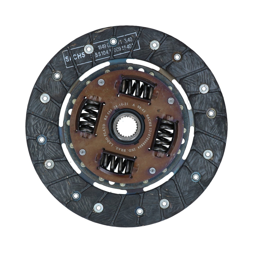 Koppelingsplaat 200mm detail — T1, T2, Kever, KG