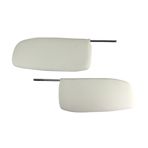 Zonnekleppen Cabrio, wit detail — Kever