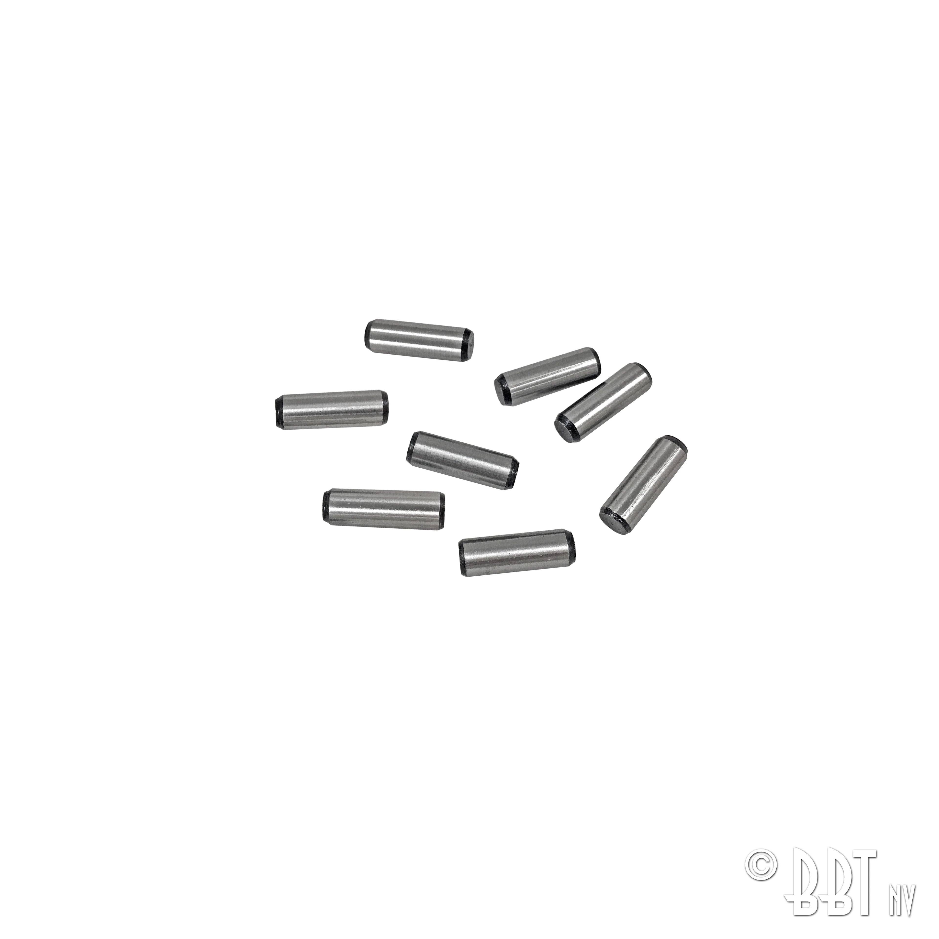 Vliegwielpennen lang Ø6mm, 25/30pk (8st) voor T1, Kever, KG — VintageDub