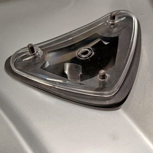 VW Beetle | Seal plexiglas cover plate for license plate light inside | 10/52-07/57 | 111 943 197