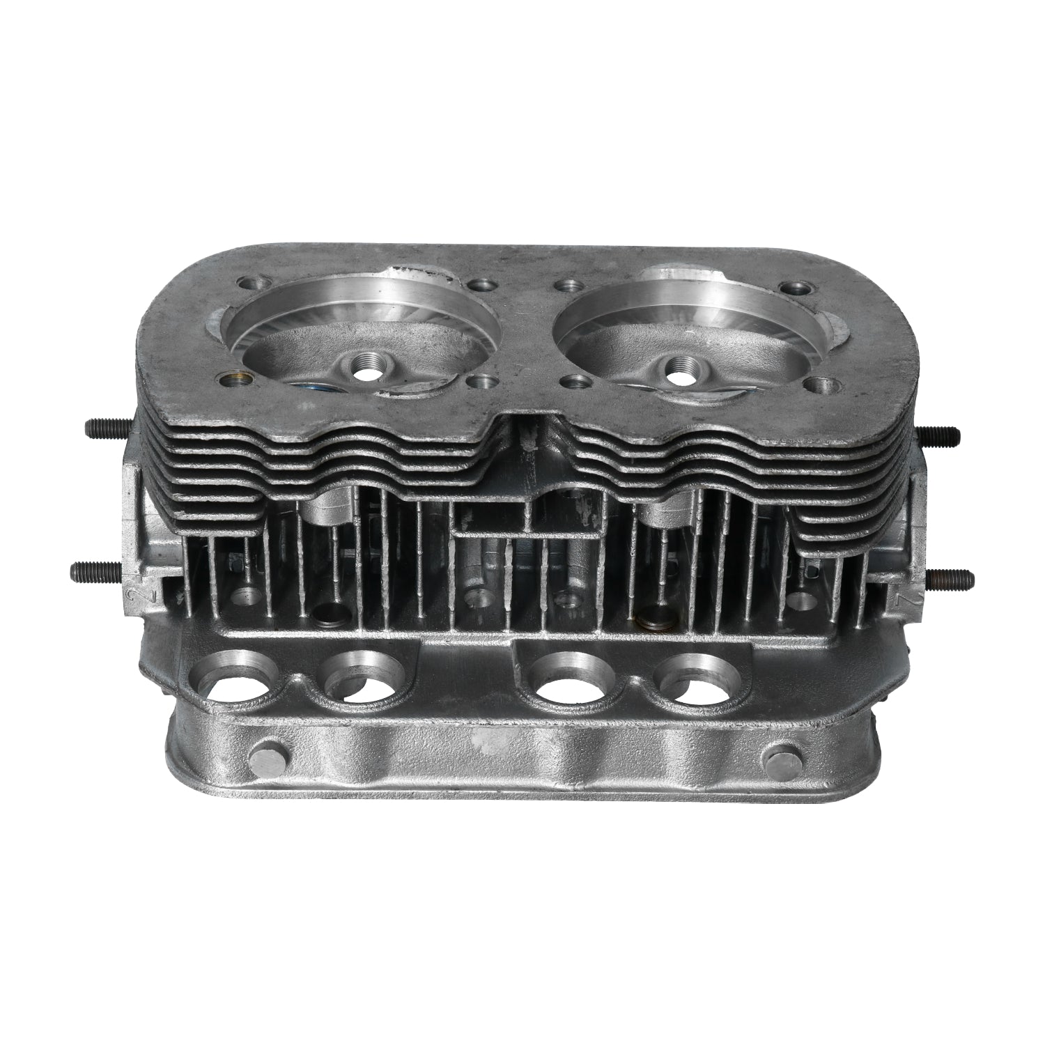 Cilinderkop 15/1600cc enkelpoorts ledig (211-101-371A) - NOS detail — T1, T2, Kever, KG