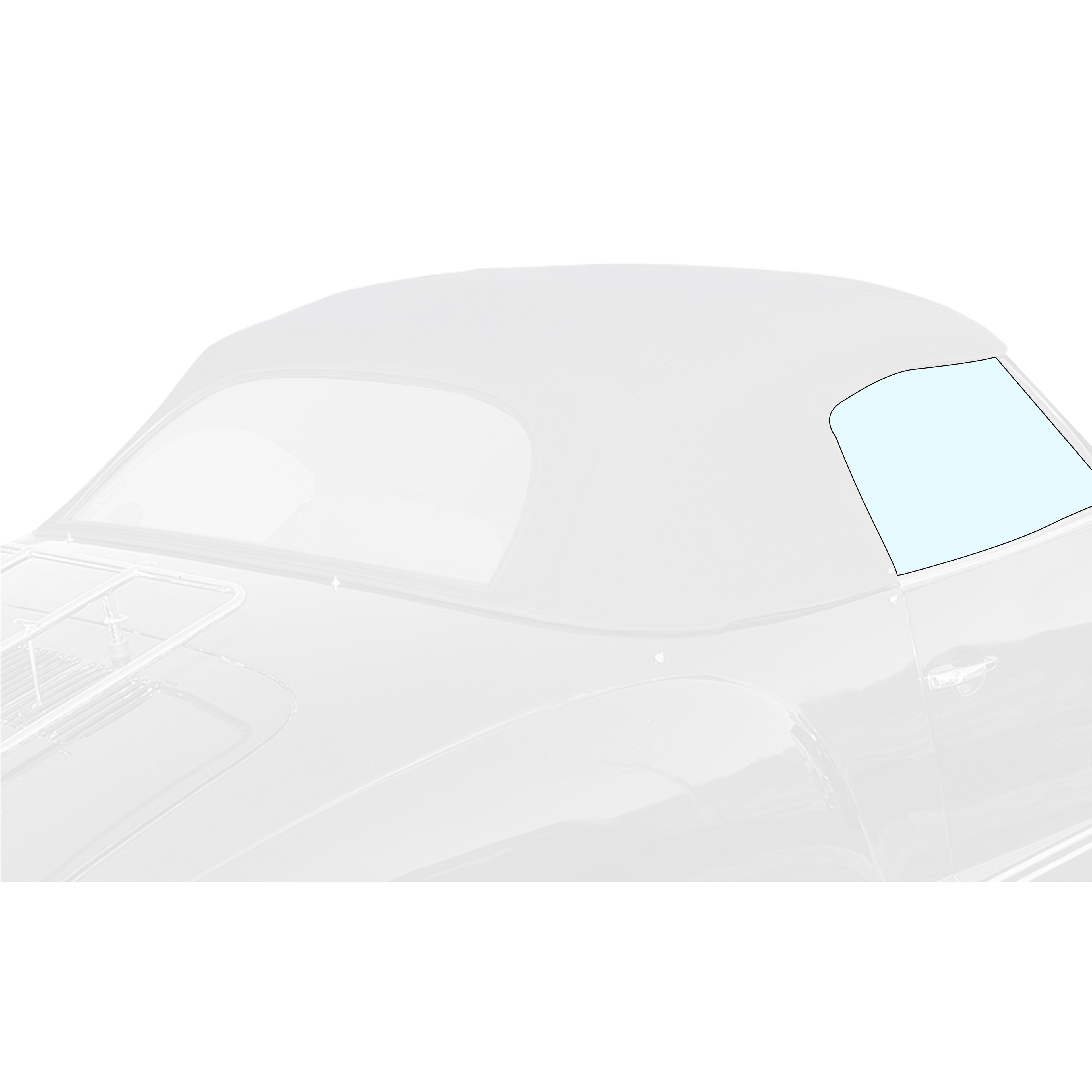 Deurruit rechts - Cabrio detail — KG