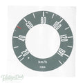 VW T2 Conversiesticker MPH - KMH Grijs — VintageDub