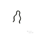 Klem tuimelaarassen 25/30pk -, koolborstelhouder stuurkolom voor T1, Kever, KG — VintageDub